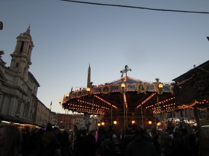 Befanafirande på Piazza Navona